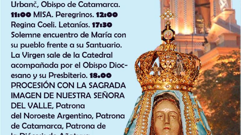 Las fiestas marianas finalizan con la procesión