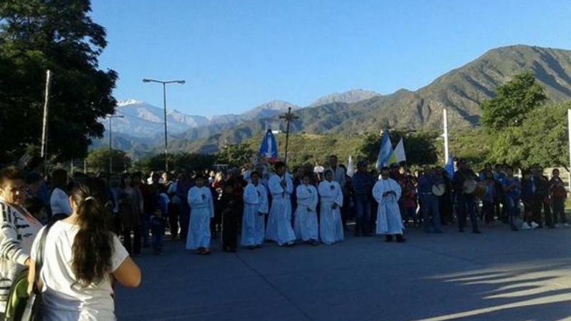 Procesión en Andalgalá