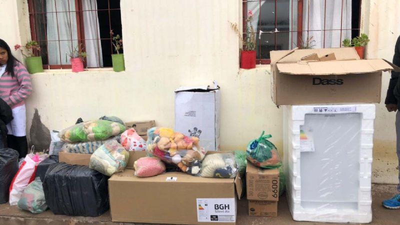 Misión solidaria de empleados del Senado en Ampujaco