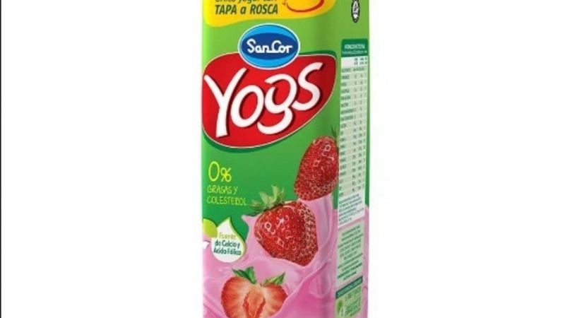 Retiran del mercado 11 lotes de yogur bebible Sancor