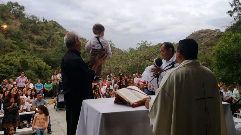 Labor misionera en la Gruta de Choya