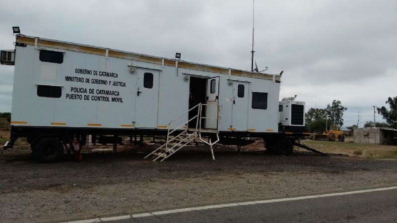 Casa de Piedra: ya funciona el Puesto Caminero en Ruta 60