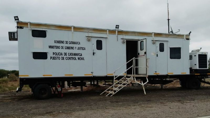 Casa de Piedra: ya funciona el Puesto Caminero en Ruta 60