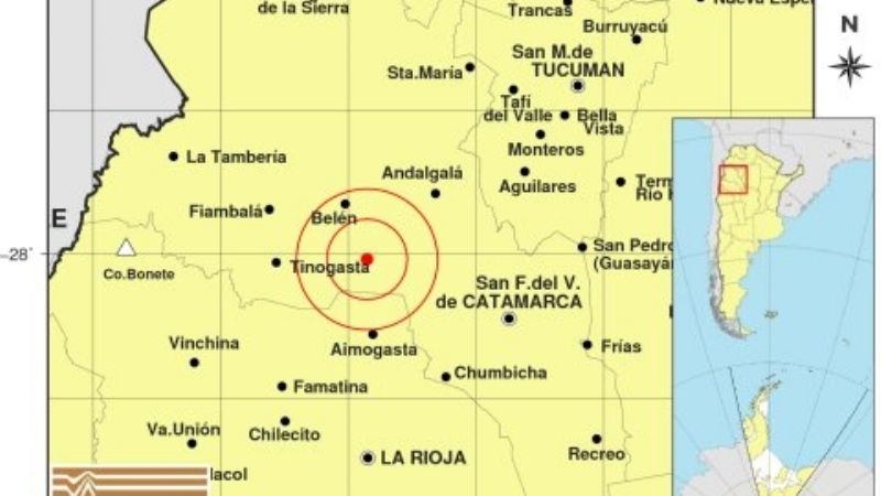 Dos temblores en las últimas horas