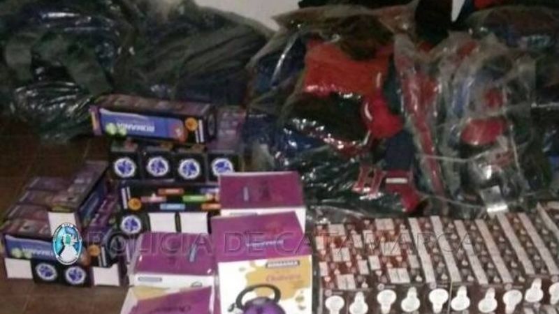 Secuestran 60 mil pesos en mercadería ilegal en La Paz