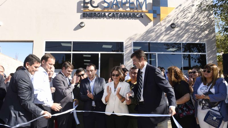 Inauguraron nuevas oficinas de la EC SAPEM en Valle Viejo