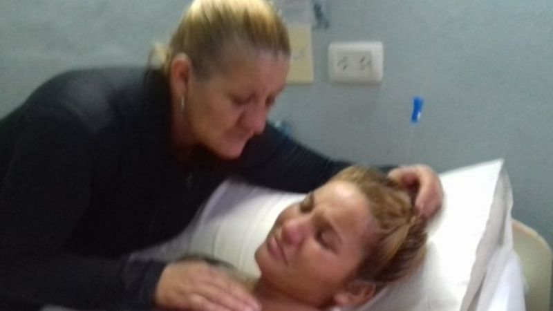 Mujer apuñalada por su ex contó su calvario