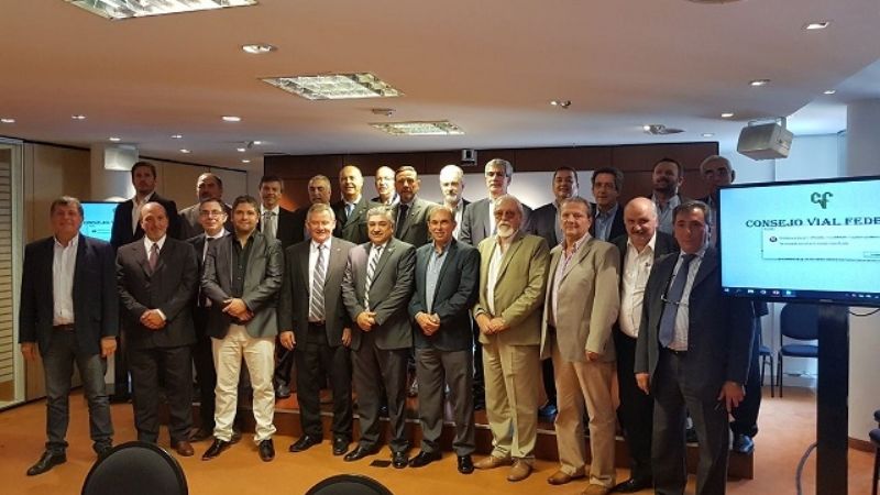 Naranjo fue reelecto en el Consejo Federal Vial