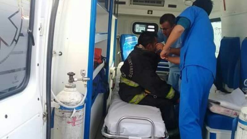 Incendio en un galpón con carbón en Recreo