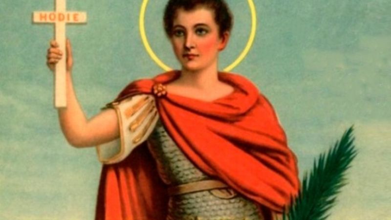 Procesión y misa en honor a San Expedito en el sur de Capital