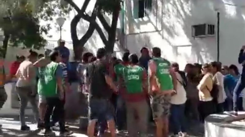 ATE Recreo: "encima que no nos pagan, nos hacen denuncias falsas"