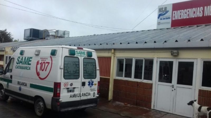 Dos heridos hospitalizados tras un vuelco en Valle Viejo