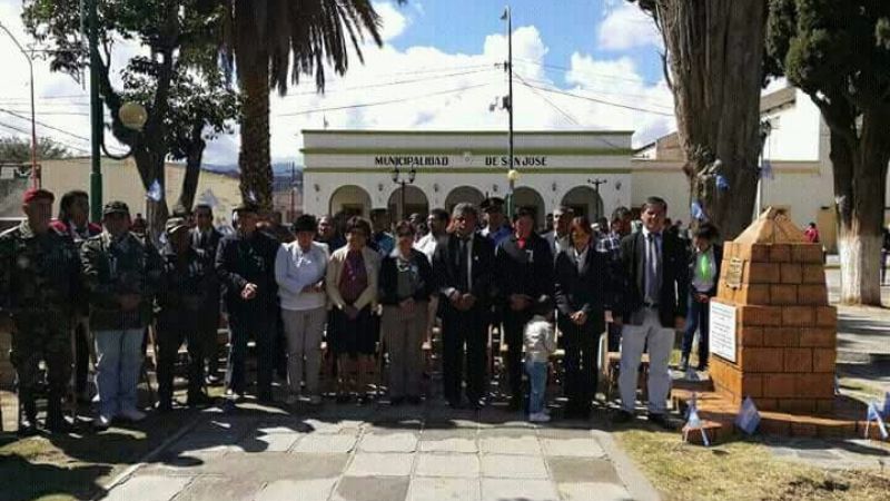 El municipio de San José homenajeó a los héroes de Malvinas