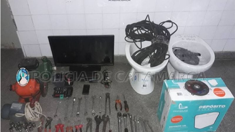 Esclarecen varios ilícitos en Andalgalá