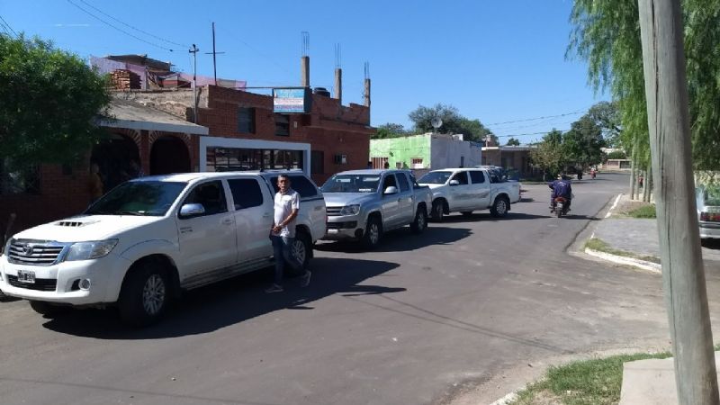 Fuerte operativo policial en el centro de Recreo