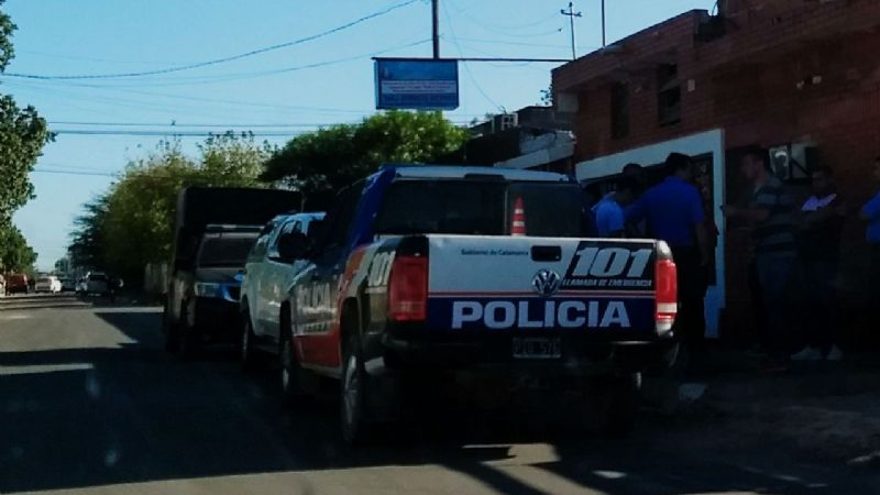 Fuerte operativo policial en el centro de Recreo