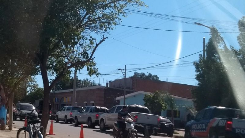 Fuerte operativo policial en el centro de Recreo