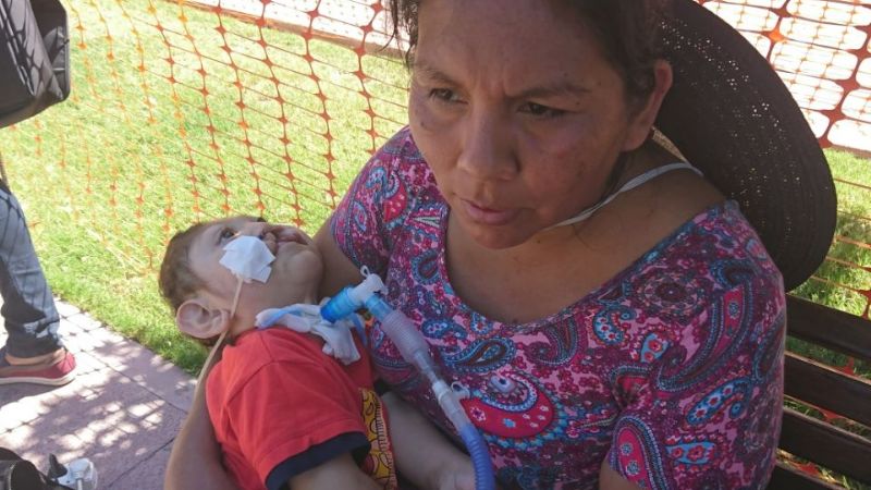 Mamá de niño electrodependiente pide una vivienda