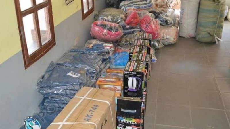 Secuestran mercadería ilegal valuada en $200.000