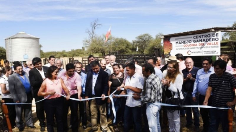 La Gobernadora inauguró obras en Capayán