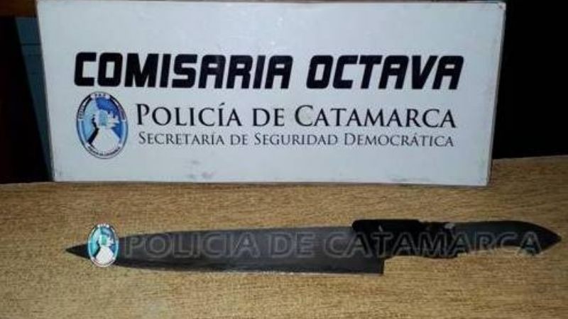 Amenazó a su pareja con incendiarle la casa