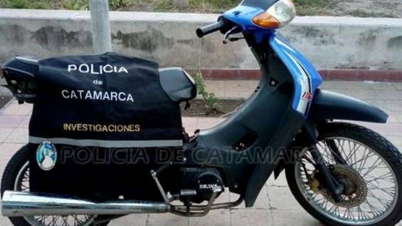 En Valle Chico, recuperan una moto robada en el centro