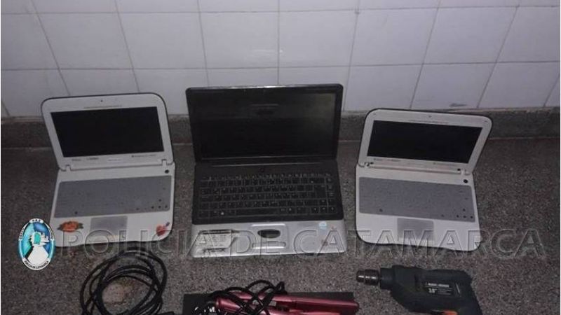 Recuperan elementos robados en Andalgalá