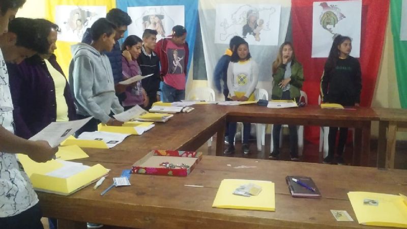 Taller para animadores misioneros en Hualfín