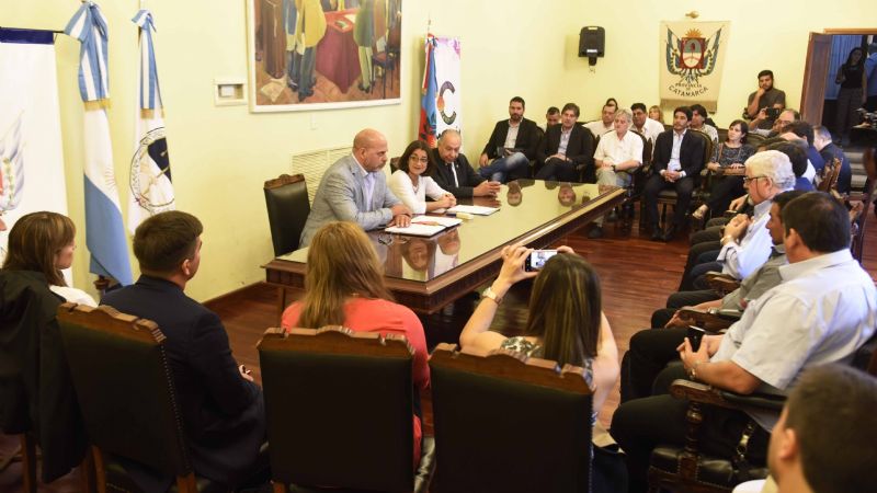 Corpacci presidió la reunión del Consejo Asesor Minero