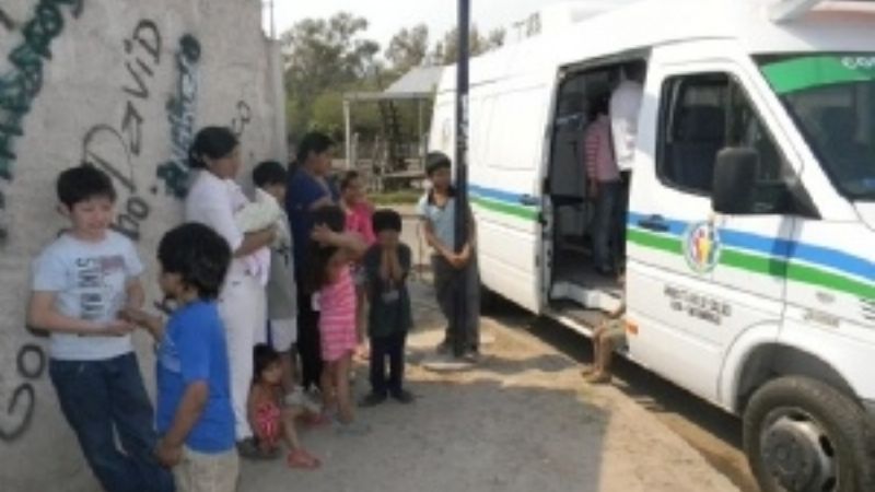 Asistencia en escuela de Las Tejas