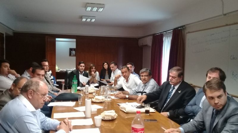 Intendentes con Hacienda, EC SAPEM y OSEP por el Pacto Fiscal
