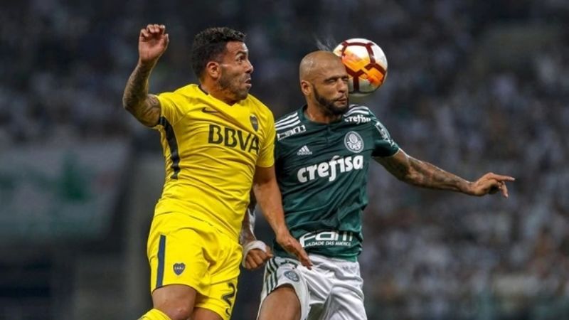Boca con Palmeiras, por la Copa, en “La Bombonera”