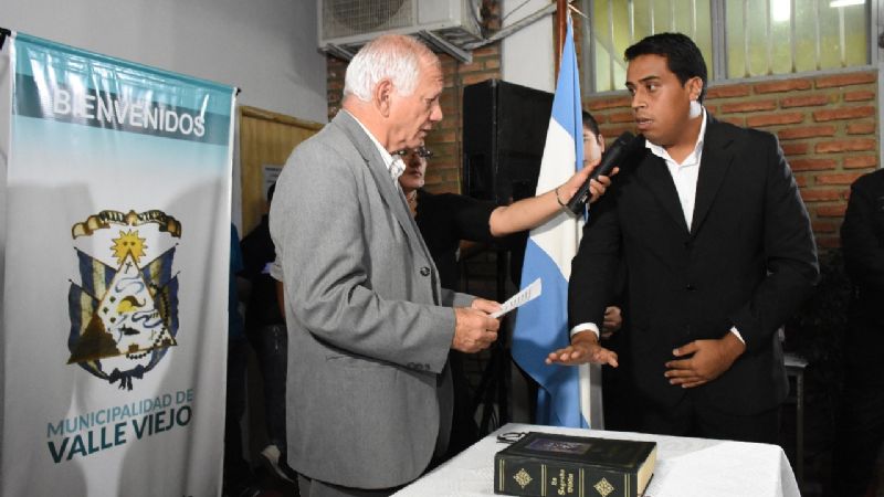 Asumieron nuevos funcionarios en Valle Viejo