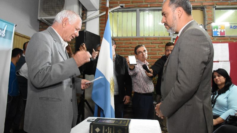 Asumieron nuevos funcionarios en Valle Viejo