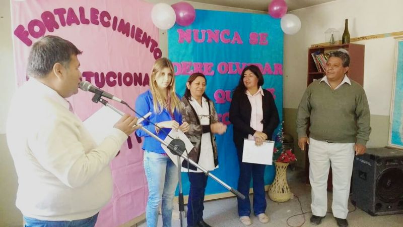 Entrega del Fortalecimiento Institucional en San José