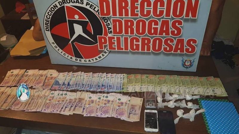 Desbaratan dos puntos de venta de droga en el norte de la Capital