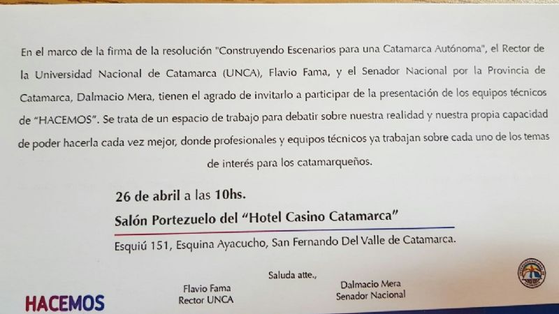 Fama y Mera lanzan el espacio "Hacemos"