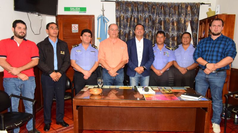 Presentaron proyecto para instalar cámaras de seguridad en Santa María
