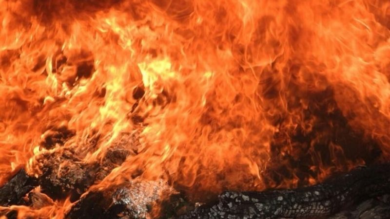 Así incineran la droga incautada por la policía