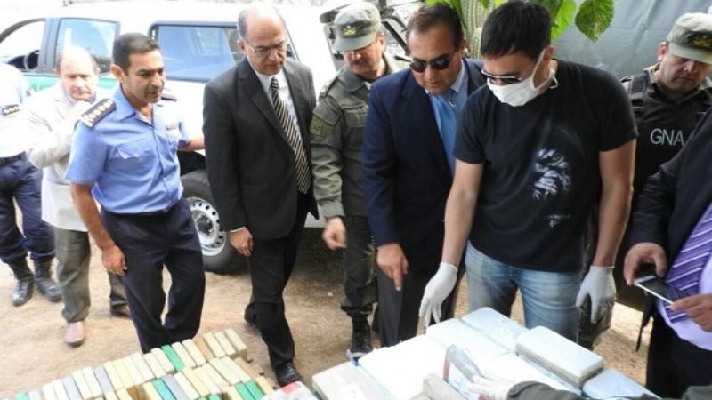 Así incineran la droga incautada por la policía