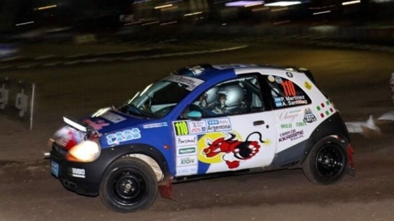 Buena faena para Martínez-Santillán en el Sudamericano de Rally