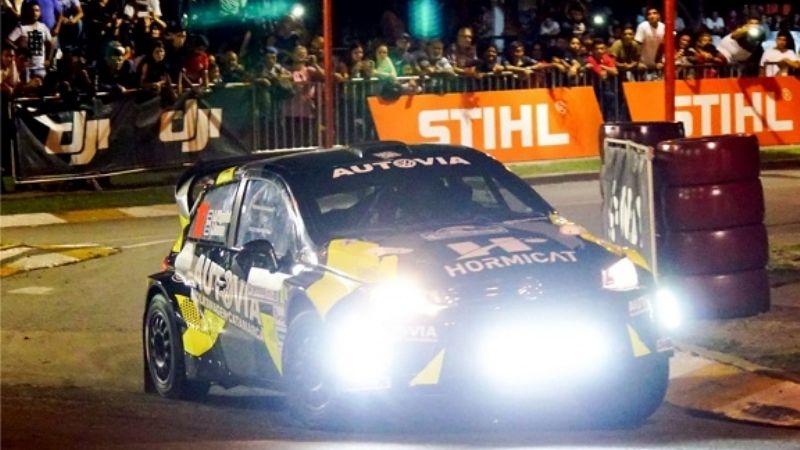 Augusto D’Agostini marcha 1° en el Maxi Rally