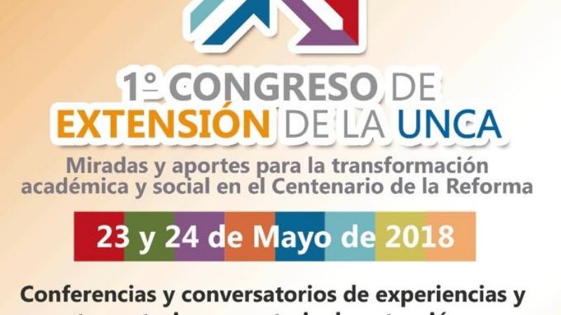 Primer Congreso de Extensión de la UNCA