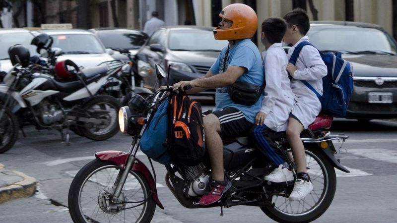 Menores en moto: Ahora no se aplicarán multas, solo prevención