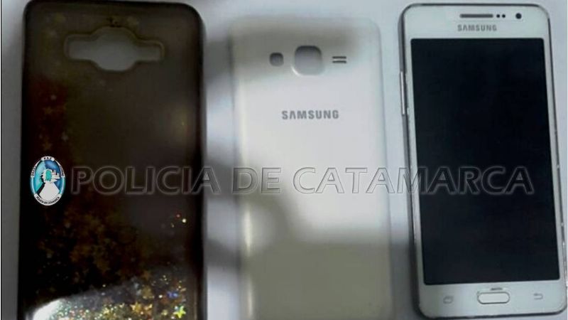 En la Capital secuestran un celular arrebatado en Valle Viejo