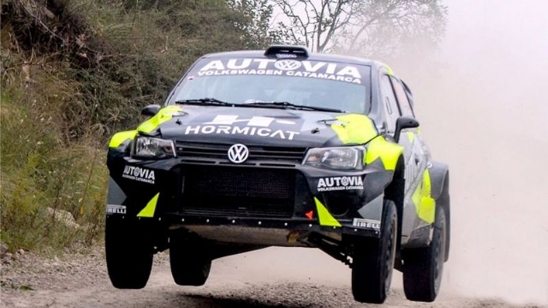 Augusto D´Agostini se mantiene en la punta de la Maxi Rally en el Sudamericano