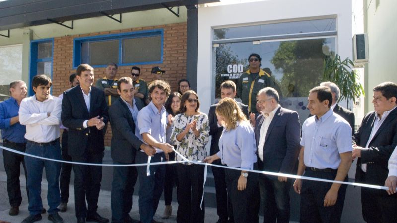 Lucía visitó la EC Sapem e inauguró nuevas obras