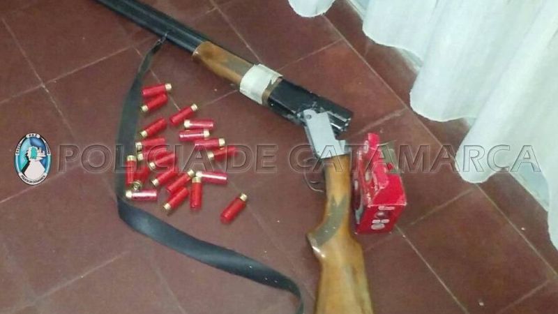 Secuestran un arma de fuego y una moto en un control en La Merced