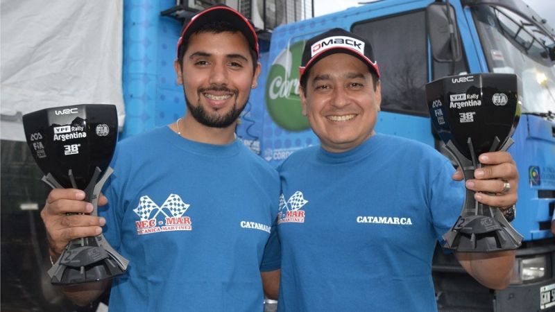 Podio para el  “Pachi” Martínez en el Sudamericano