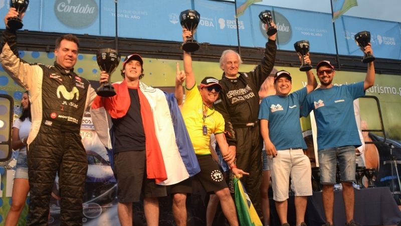 Podio para el  “Pachi” Martínez en el Sudamericano